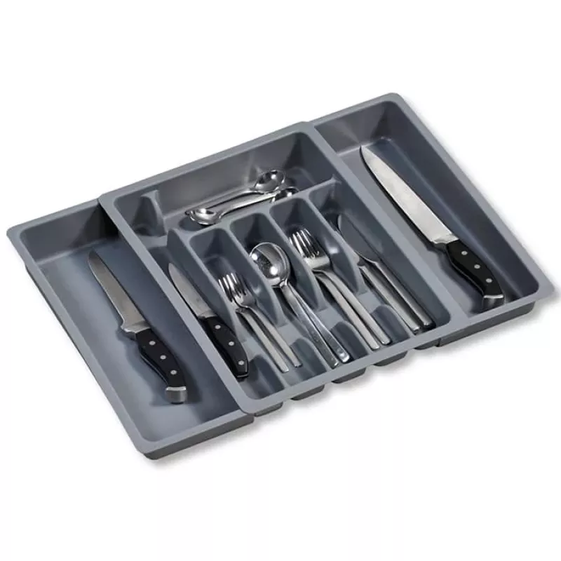 KESPER Besteckkasten, Grau