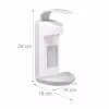 RELAXDAYS Manueller Seifenspender mit Abtropfschale 0,5L Weiß