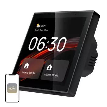 MOES CCP-TY-LN Wi-Fi/ZigBee Bedienfeld mit 4 inch LCD-Display