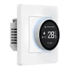 MOES ZHT-SR-GB-WH-MS ZigBee Smart Thermostat für Elektroheizung, Weiß