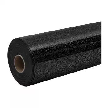 HTVRONT Glitzer-Flexfolie, 30,5 cm x 90 cm (Schwarz)