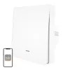 MOES ZS-B-EU1 ZigBee 1-Kanal Lichtschalter (ohne Neutralleiter, Weiß)