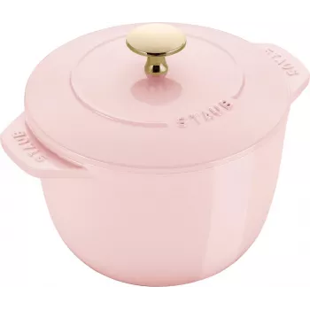 STAUB La Cocotte Runde Gusseisen-Kokotte 1,75L Rosa
