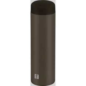 ZWILLING THERMO PLUS Vakuum-Isolier Thermoskanne, 500 ml, Braun