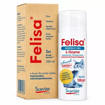 Scanvet Felisa Haarwurmkontroll-Gel für Katzen, 100 ml