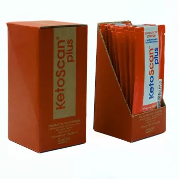 SCANVET KETOSCAN PLUS Flüssignahrungsergänzung für Rinder, Schafe und Ziegen – 10 Beutel x 20 ml