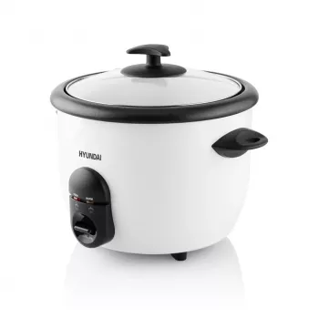 Hyundai HY-RC150 Reiskocher 1,5L 500W Edelstahl Antihaft-Innentopf mit Warmhaltefunktion