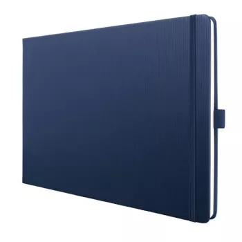 SIGEL Conceptum Notizbuch DIN A4 Querformat Blanko Dunkelblau Hardcover 132 Seiten CO202