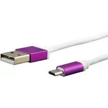 e+p CCS 549 USB 2.0 Micro-USB B auf USB A Kabel, 1 m, Weiß