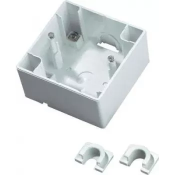 HEINRICH KOPP Kopp Paris 1-Gang Abdeckrahmen, Reinweiß (RAL 9010), Thermoplast, Glänzend 356313009