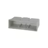 Eaton M22-H6 Gehäusehaube für Montageplatte, 6 Positionen, grau (216553)