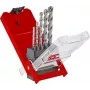 Einhell 38050 Hartmetall-bestücktes Steinbohrer-Set, 5-teilig (4-10 mm)