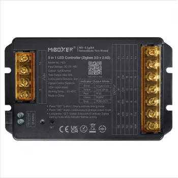 Synergy 21 LED Controller HC-Serie 5-in-1 DC12-48V Zigbee 3.0+ 2.4G HP 30A MiLight/Miboxer (HZ5)