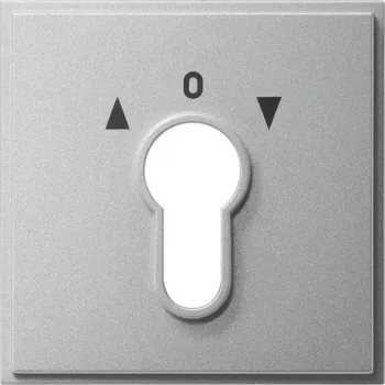Gira System 55 Wippe mit Lichtsymbol, Reinweiß Glänzend (066465)
