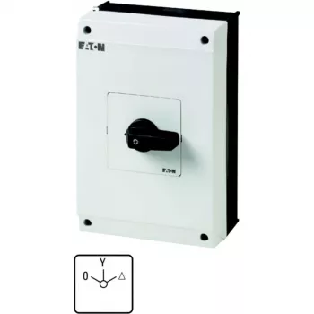 Eaton 207234 T5B-4-8410/I4 Stern-Dreieck-Schalter im Gehäuse, 63 A, 0-Y-Δ, IP65