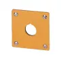 Eaton M22-EY1 Montageplatte, Gelb, Aluminium, IP65, 72 x 72 mm 216542
