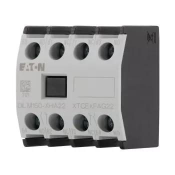 Eaton DILM150-XHIA22 Hilfskontaktblock, 2NO+2NC, Frontmontage, Schraubklemmen 283464