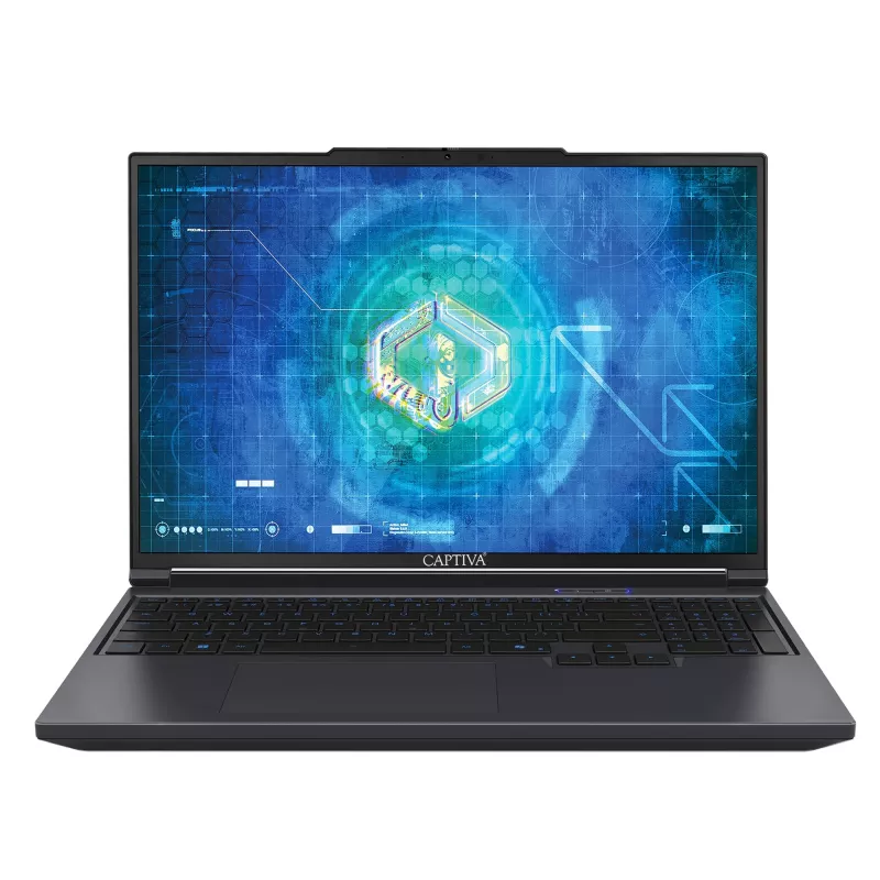 CAPTIVA Highend Gaming I94-500GE Laptop, 16 Zoll, Intel Core i9-14900HX, 32GB RAM, 4TB SSD, GeForce RTX 5070 Ti 12GB, Windows 11 Pro