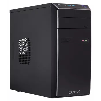 Captiva Business/Office I10-0564 Desktop-PC - Intel Core Ultra 5 225, 16GB RAM, 500GB SSD + 4TB HDD, Windows 11 Home