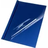LMG Thermobindemappen A4 Blau Lederoptik 6,0 mm 50 Blatt (50er-Pack) LMG-BMDLM-BL-R6