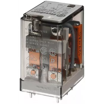 Finder 55.12.9.012.0000 Industrielles Relais, 12 V DC Spule, 2 Wechsler, 10 A