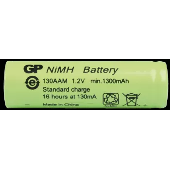 GP Batteries NH GP 130AAM NiMH AA Akku 1300 mAh 1er-Pack
