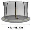 LEAN SPORT Innennetz für Sport Max 16ft Trampolin Pink