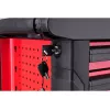 Yato YT-5530 7-Schubladen-Werkstattwagen Stahl Schwarz/Rot