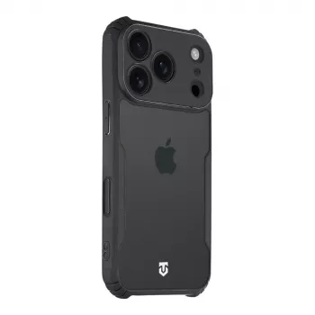Tactical Back Cover Quantum Stealth iPhone 18 Pro transparent/schwarz