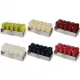 PAPSTAR Stumpenkerzen 40 x 90 mm, Weiß, 10er-Pack (17915)