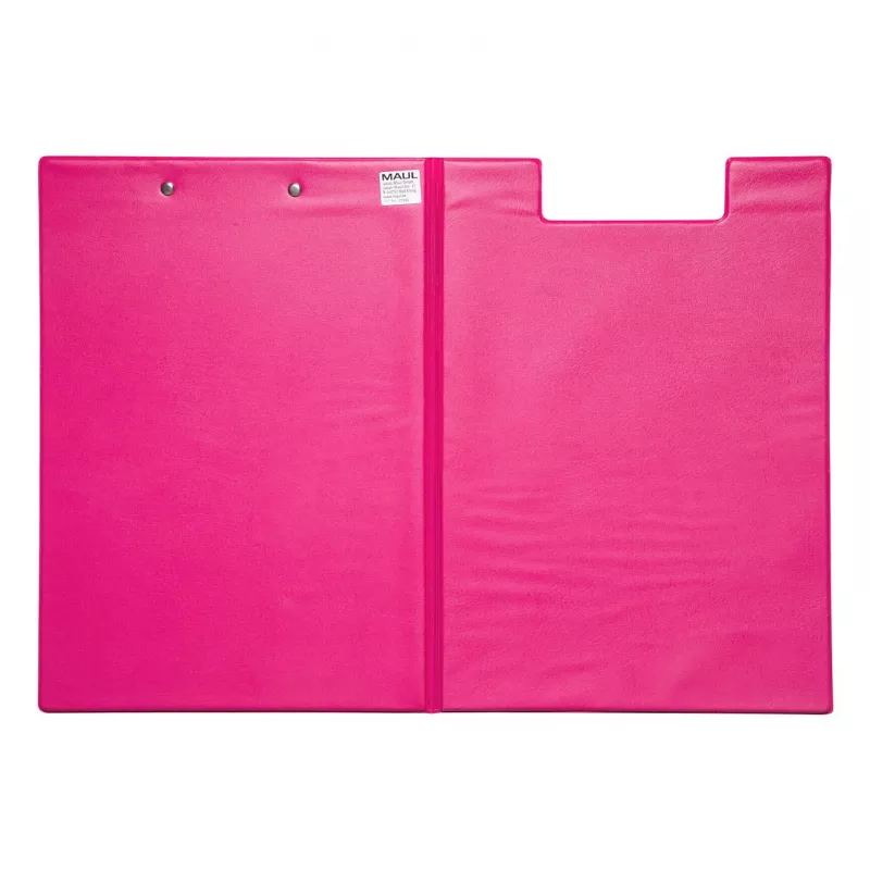 MAUL Klemmbrettmappe mit Folienbezug, DIN A4, Pink 2339222