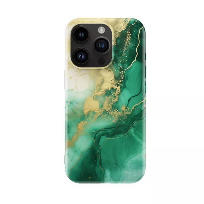 Evelatus Apple iPhone 16 Pro Slim Hülle mit MagSafe Custom Print Design Grün