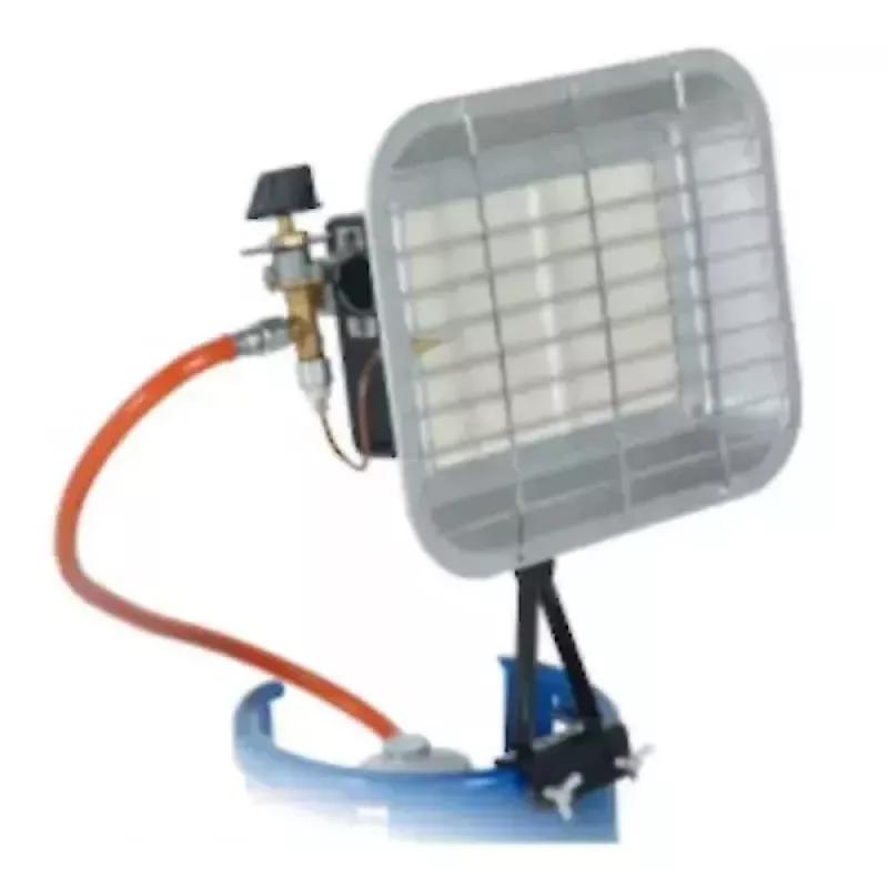 DEDRA Gas-Strahlenheizer für Flasche 4,6kW