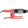 Yato YT-82251 Kunststoffschweißgerät 800 W mit digitaler LCD-Temperaturregelung, 100-550°C, 120-250 L/min Luftstrom, inklusive Düsen und Schweißstäbe