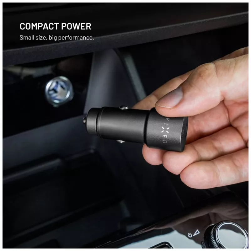 Fest installiertes Dual-USB-C-Autoladegerät 65W PD 3.0