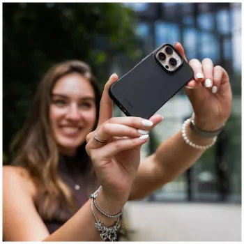 Fixed ReStory Rückseitenhülle für Apple iPhone 16e, TPU, Schwarz