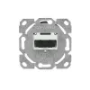 BUSCH-JAEGER Glasfaser-Teilnehmeranschlussdose 0244/22SC UP, SC Simplex, 2 Ports, Unterputz, Alpinweiß (2CKA000230A0487)