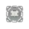 Busch-Jaeger LC Duplex Glasfaser Wandsteckdose, Unterputz, 2CKA000230A0486