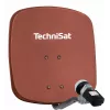 TechniSat 45 cm Aluminium-Offset-Satellitenschüssel mit Single-LNB 1445/8195