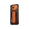 Skinarma Haxa Hülle für iPhone 17 Pro Max Magnetische Ladefunktion + Grip-Stand Graphit