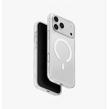 UNIQ Airsuit MagClick Ladehülle für iPhone 18 Pro Max / 17 Pro Max – Burgunderrot