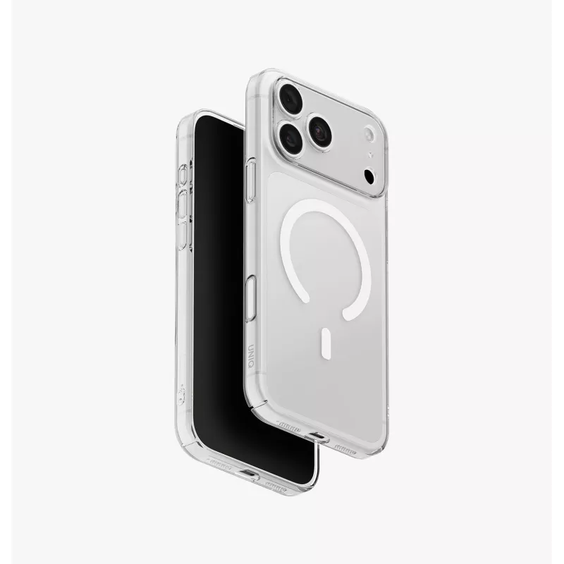 UNIQ Airsuit MagClick Ladehülle für iPhone 18 Pro Max / 17 Pro Max – Burgunderrot