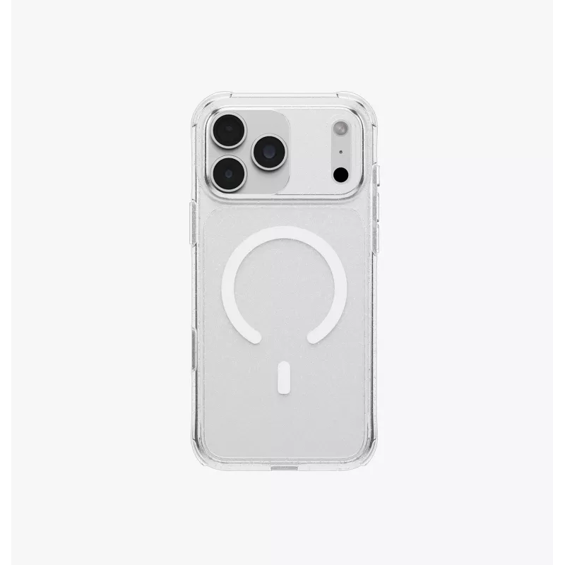 UNIQ LifePro Xtreme MagClick Ladehülle für iPhone 18 Pro Max / 17 Pro Max – Transparent Glitzer