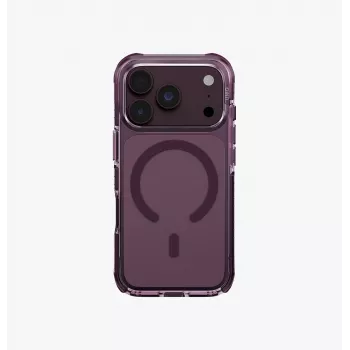 UNIQ Combat Magclick Ladehülle für iPhone 18 Pro / 17 Pro – Burgunderrot