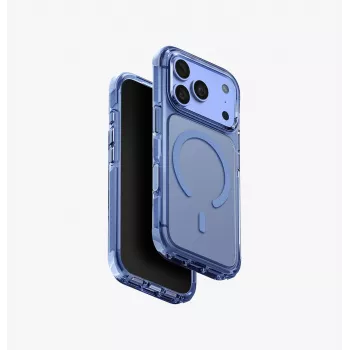 UNIQ Combat Magclick Ladehülle für iPhone 18 Pro / 17 Pro – Blau