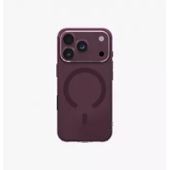UNIQ Airsuit MagClick Ladehülle für iPhone 18 Pro / 17 Pro – Burgunderrot