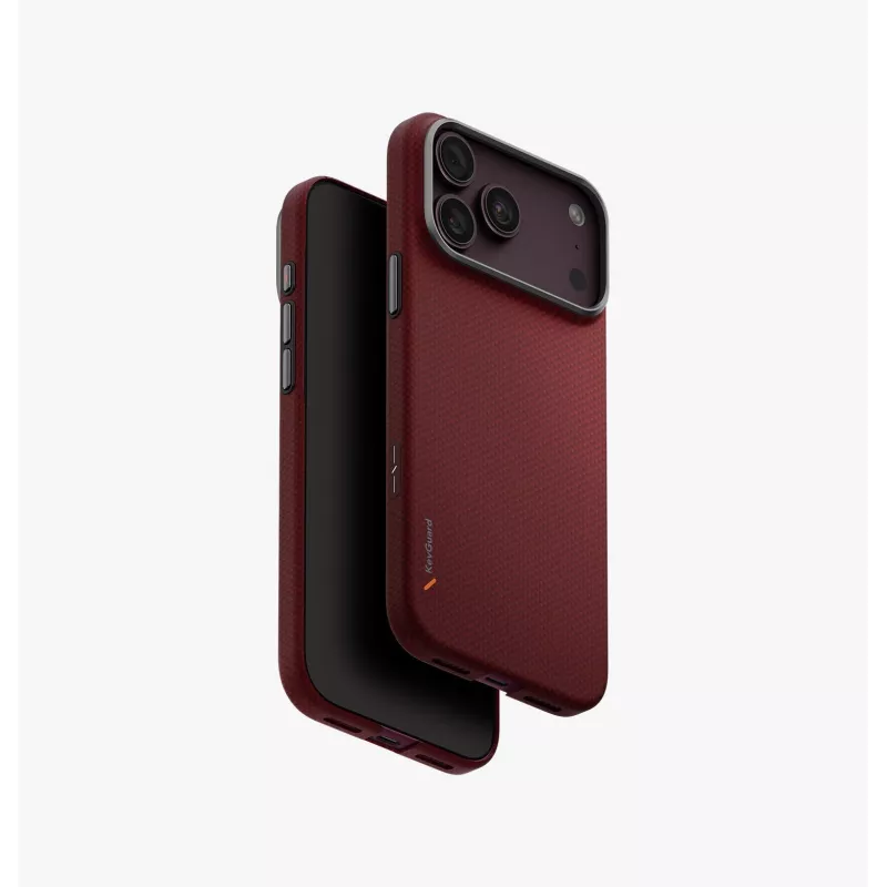 UNIQ Keva EDGE Hülle für iPhone 18 Pro Max / 17 Pro Max Magclick Charging Schwarz
