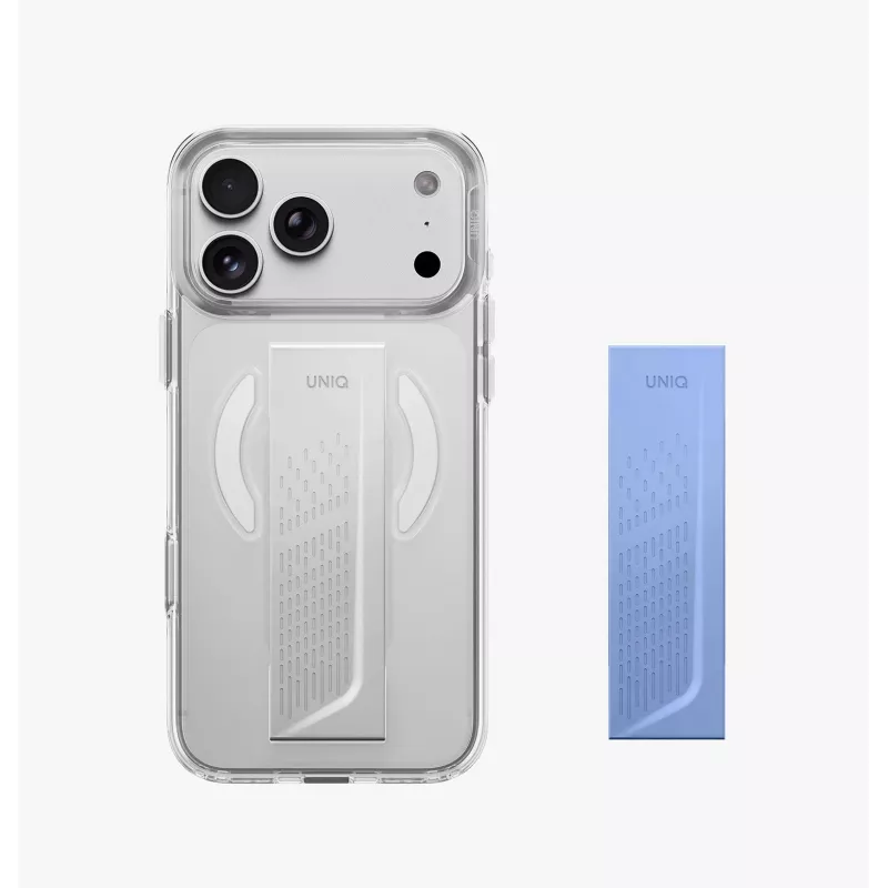 UNIQ Heldro Air iPhone 18 Pro Max / 17 Pro Max Magclick Ladehülle Rauchglas