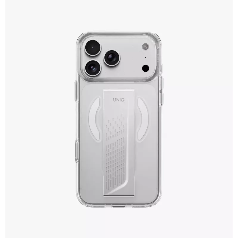 UNIQ Heldro Air iPhone 18 Pro Max / 17 Pro Max Magclick Ladehülle Rauchglas