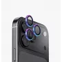 UNIQ Optix Aluguard (DX2) Kamera-Objektivschutz für iPhone 18 Pro / iPhone 18 Pro Max – Iridescent mit Applikator
